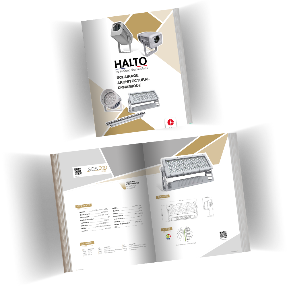 Catalogue HALTO 2025 Leblanc illuminations